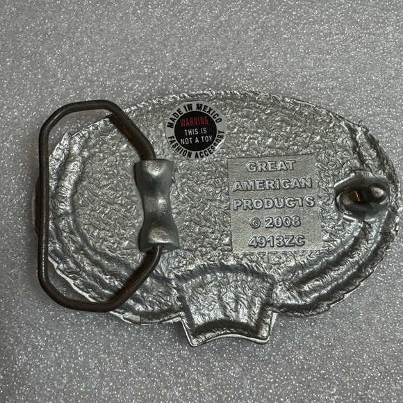 Great American Products 2008 Playing‎ Cards Poker Ace Belt Buckle - Picture 6 of 16
